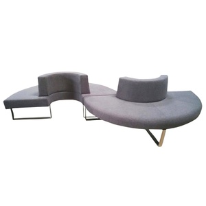 Canapé modulaire en forme de S pour espaces publics, bibliothèques, salons, aires d'attente, bureaux - Product Image 4