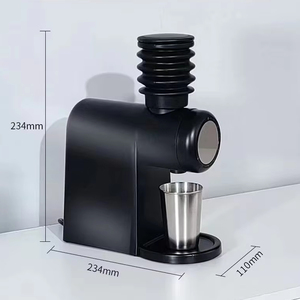 Moulin à café <span class=keywords><strong>électrique</strong></span> à meules en acier inoxydable, capacité 80g, écoénergétique A+, meules de 48MM, prix de gros abordable pour hôtels - Product Image 2