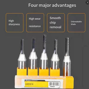 Yadeng Arden Tùy Chỉnh Carbide 3F Thẳng <span class=keywords><strong>Bit</strong></span> 12.7 Mm CNC End Phay Cutter Cho Gỗ MDF Ván Router <span class=keywords><strong>Bit</strong></span> - Product Image 3