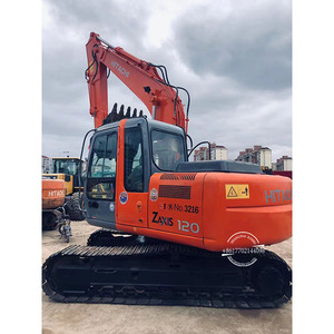 Excavadora Usada HITACHI ZX120-6 de 12 Toneladas, Ágil y Receptiva, Japonesa, ZX Zaxis 120, para Terrenos Agrícolas y Conservación del Agua, de Segunda Mano - Product Image 1