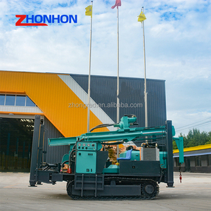 Foreuse sur chenilles <span class=keywords><strong>portable</strong></span> Zhonhon CSQ400, pour trous de 63-110 mm, profondeur 400 m, puissance 78 kW, équipement de forage - Product Image 1