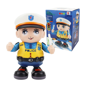 Juguete Robot Policía Bailarín Eléctrico para Niños con Luz y Música, Recargable, Divertido, para <span class=keywords><strong>TikTok</strong></span>, para Recién Nacidos <span class=keywords><strong>de</strong></span> 0 a 12 Años - Product Image 1