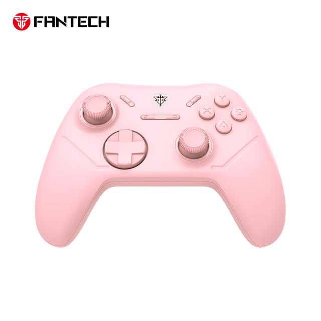 Fantech SHOOTER III WGP13S Wireless Pink Design Versatile Multi-Platforms Gamepad Hall Effect Gaming Controller for PC Mobile