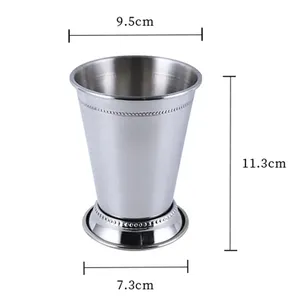 Bạc Hà Julep cốc thép không gỉ Cocktail cốc hỗn hợp đồ uống ly Martini <span class=keywords><strong>Mojito</strong></span> uống bar bên bia cốc - Product Image 6