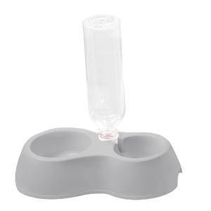 Grosir 2-in-1 makanan air terintegrasi pengumpan hewan peliharaan mangkuk ganda otomatis untuk kucing anjing portabel - Product Image 5