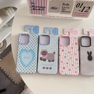 Từ Bảo Hiểm Đầy Đủ Sang Trọng Bow <span class=keywords><strong>Polka</strong></span> <span class=keywords><strong>Dot</strong></span> Cho Iphone 16Pro Max/15Pro Drop-Resistant Trường Hợp Điện Thoại Cho Redmi Ins Phong Cách - Product Image 5