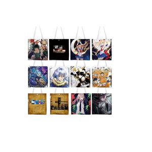 79 Designs 37*33 Mixte Anime Filles Toile <span class=keywords><strong>Sac</strong></span> Fourre-Tout Luffy JO HD Impression <span class=keywords><strong>Sac</strong></span> À Bandoulière Dessin Animé Eren Jaeger <span class=keywords><strong>Manga</strong></span> <span class=keywords><strong>Sac</strong></span> À Provisions - Product Image 1