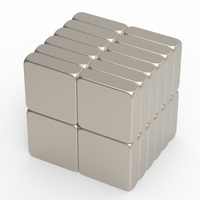 Magnet Neodymium blok N52, Magnet industri persegi panjang kuat dengan layanan pemrosesan N52 komposit Ndfeb