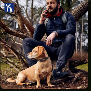 <span class=keywords><strong>Collar</strong></span> de perro recargable por USB, moderno <span class=keywords><strong>collar</strong></span> de descarga eléctrica antiladridos, pantalla LCD, resistente al agua, suave, con luces personalizadas - Product Image 5