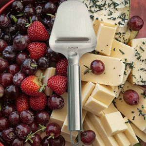 Junqin 스테인레스 스틸 핸드 헬드 치즈 슬라이서 버터 햄 스크레이퍼 슬라이스 케이크 베이킹 주걱 HD-9599 친환경 - Product Image 5