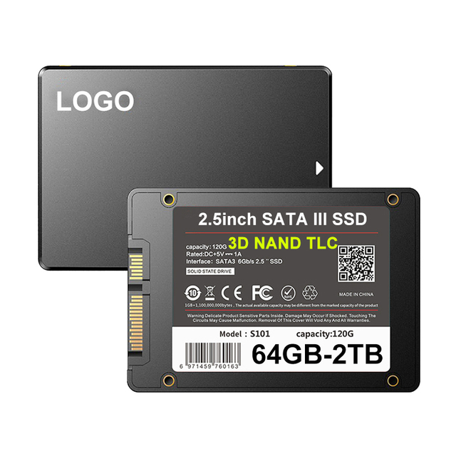 Bulk Cheapest Computer 2.5" Internal 64GB 120GB 128GB 240GB 256GB 512GB 1TB 2TB SSD Solid State Hard Disk Hard Drives Supplies