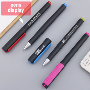 Stylo bille de bureau simple à bouton unique de couleur unie CCH Creative en gros - Product Image 2