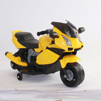 Moto électrique pour enfants, moto à batterie 12v, moto à pédales avec roues en caoutchouc