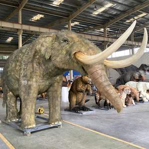 L'âge de glace préhistorique ancien défenses éteintes herbivores Animal animatronique mastodonte - Product Image 1