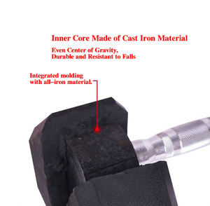 20 livres en gros caoutchouc Dunbells poids libres haltères hexagonaux hexagonaux 3 kilos Dembbel Fitness <span class=keywords><strong>prix</strong></span> haltères hexagonaux ensembles en livres - Product Image 5