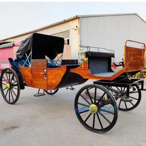 รถลากม้าไฟฟ้าสีดำเที่ยวชม - Product Image 5