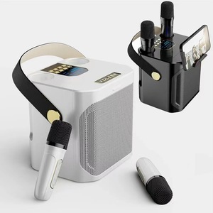 高品質ハンドヘルドKTVカラオケスピーカーS882内蔵マイクワイヤレス<span class=keywords><strong>Bluetooth</strong></span>スピーカー（スマホスタンド付き）WJ-A926 - Product Image 1