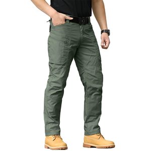 Logo personnalisé étiquette hommes randonnée tactique Rip-Stop formation pantalon cargo décontracté léger travail extérieur pantalon - Product Image 4