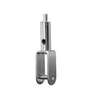 Goupille à ressort à dégagement rapide en acier inoxydable 304 avec fixation à support en U unilatéral pour le pliage, le soudage et la découpe