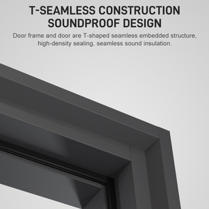 Cửa PHÒNG KHÁCH SẠN CĂN HỘ chống cháy tấm bên ngoài cửa ra vào phía trước cửa ra vào cửa ra vào với khung - Product Image 3