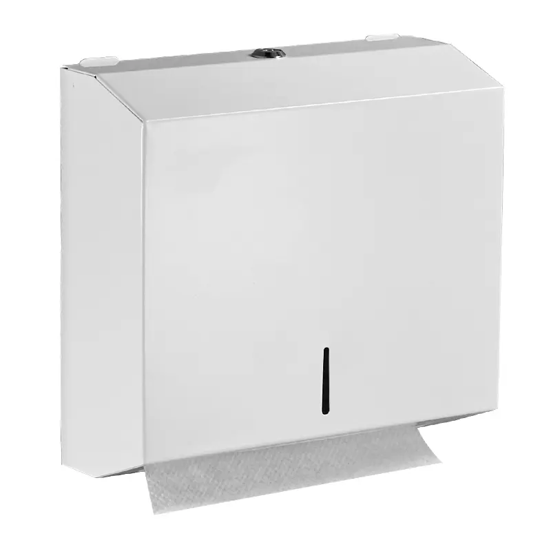 stainless steel wall mounted hand fold paper towel dispenser dispensador de toallas de papel