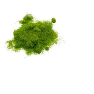 Matériaux pour modèles <span class=keywords><strong>Mogu</strong></span> : Poudre d'herbe verte, duvets, travaux manuels en aiguille pour gazon paysager - Product Image 2