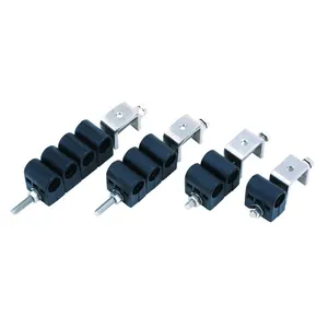 Flat Single Type DC Power RRU Cable Clamps