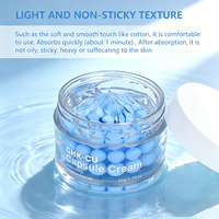Crème en capsules OEM ODM GHK-Cu anti-âge, hydratante, réparatrice de la peau, réduit les ridules