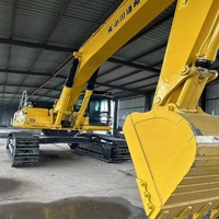 Prix bas – Excavatrice sur chenilles Komatsu PC 450 modèle 2023, 90 % NEUVE, faible nombre d'heures de fonctionnement, moteur et pompe d'origine, capacité de la benne 12,1 m³