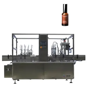 Hot sell 30 -100ml glass bottle essential oil filling machine customization automatic filling and packing machine dropper bottle