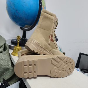 Bottes de désert personnalisées TSB09 en cuir de vachette suédé, respirantes, légères, économiques, 3 couleurs, camouflage désertique. - Product Image 5