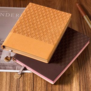 Carnet de notes A5 en cuir PU rigide, style minimaliste 2026, 100 feuilles, durable, pour étudiants et usage professionnel, personnalisable - Product Image 2