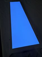 Plafonnier LED intelligent RGB 12W 24W 36W avec contrôle par application, synchronisation musicale et changement de couleur pour éclairage de maison, de fête et de salle de jeux