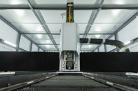 RAYMAX Promotion Machine de découpe de tôles métalliques de type portique, Machine de découpe de type fermé, Machine de découpe laser à fibre CNC