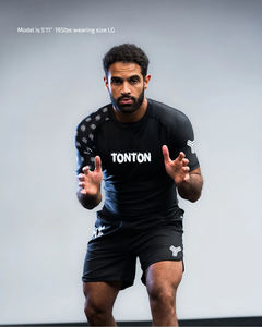 OEKO-TEX 인증 MMA 컴프레션 셔츠 - BJJ/MMA 트레이닝용 항균 및 수분 흡수 기능 - Product Image 1