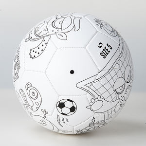 <span class=keywords><strong>Ballon</strong></span> <span class=keywords><strong>de</strong></span> football à dessiner soi-même, <span class=keywords><strong>ballon</strong></span> blanc, jeux <span class=keywords><strong>de</strong></span> famille - Product Image 5