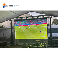 Écran LED extérieur de location de scène géante vidéo étanche P3.91 500*500mm mur vidéo d'écran de visualisation mené par film de location