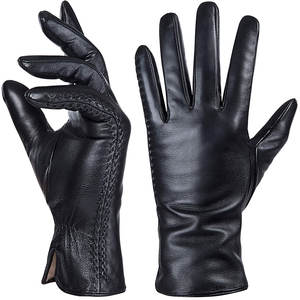 Gants de conduite en peau de daim de qualité supérieure au design unique, gants en cuir tendance pour la conduite automobile, les sports et les activités de plein air. - Product Image 1