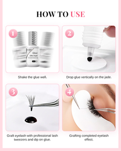 <span class=keywords><strong>Pegamento</strong></span> para Pestañas LavaLash de Secado Rápido en 0.5s, Ultra Fuerte, Hipoalergénico, Resistente al Agua, Vegano, para Extensiones de Pestañas - Product Image 4