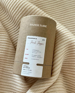 Tubo di carta su misura per bottiglia di profumo imballaggio Toner tubo di carta per la cura della pelle scatola di imballaggio con logo - Product Image 6