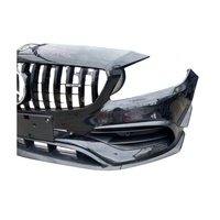 Kit carrosserie d'occasion en PP style A45 AMG/A200 pour Mercedes-Benz Classe A W176 2012-2018 – Pare-chocs avant/arrière et jupes latérales