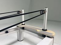 Precio de fábrica: Cama de Pilates de aluminio/aleación de aluminio para entrenamiento de core, máquina comercial de Pilates Reformer de aluminio