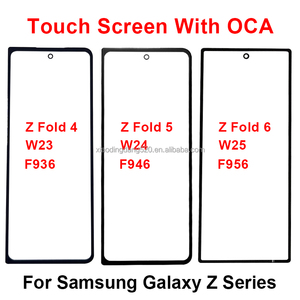 สำหรับ <span class=keywords><strong>Samsung</strong></span> Galaxy Z Fold 6 5G แผงด้านหน้ากระจก LCD OCA เลนส์ทัชสกรีนสำหรับเปลี่ยน1ปี F956 F946 F936 F916 F926 - Product Image 2