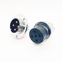 Conectores Eléctricos de Aviación DIN de 4 Pines Serie GX30, Conectores Circulares Macho y Hembra, Precios Competitivos