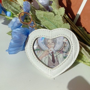 Bolso de Parches Estilo Japonés con Diseño de Corazón, Bolso Creativo con Insignias, Bolso Colgante con Insignias de Anime y Celebridades - Product Image 3