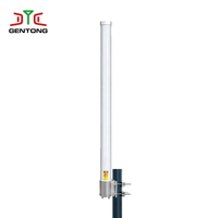 Antenne WiFi MIMO omnidirectionnelle extérieure 4G 5G à gain élevé 2,4 GHz/5 GHz en cuivre pur 15 dBi pour amplificateur Internet sans fil