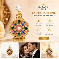 Huile de parfum MORAKOT EXOTIC DUBAI 10ML sans alcool, parfum floral oriental de luxe, flacon bijou, attar longue tenue