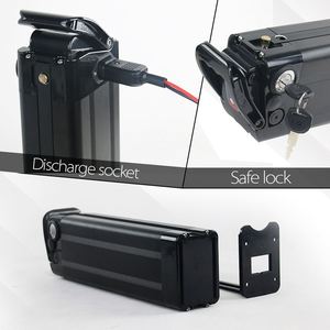 แบตเตอรี่ลิเธียมไอออนแบบ Silver Fish 36V 13Ah สำหรับจักรยานไฟฟ้า พร้อม BMS 20A และที่ชาร์จ 2A สำหรับจักรยานไฟฟ้า 250W/350W/500W มีจำหน่ายในสหภาพยุโรป - Product Image 3