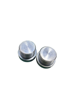 Pièces en acier au carbone tournées sur commande CNC |   Composants d'usinage CNC de précision, connecteur à filetage mâle, goujon avec épaule - Product Image 3