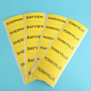 Giá Rẻ Tùy Chỉnh In Ấn Kỹ Thuật Số Tên Riêng Logo DIY Nhãn Writable Dính Giấy Dán Cho Sách - Product Image 1